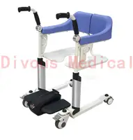 Free Shipping electric lift elderly care bath chair bathroom transfer wheelchair 1