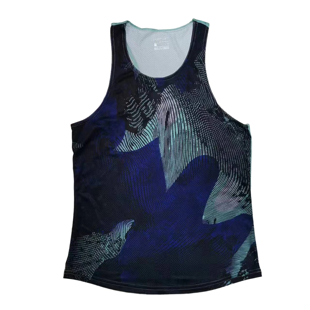 Athletics Tank Top Runnning Speed Fitness Shirt Guys Sleeveless Mens Clothing Athlete Track Field Singlet Run Vest Customization 4