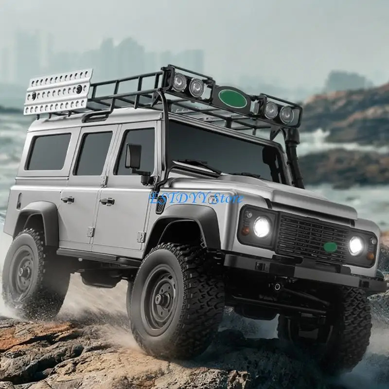 G6DE 1:18 2.4Ghz 시뮬레이션 원격 제어 차량 저조도 환경을 위한 4륜 구동 트럭 장난감 모델