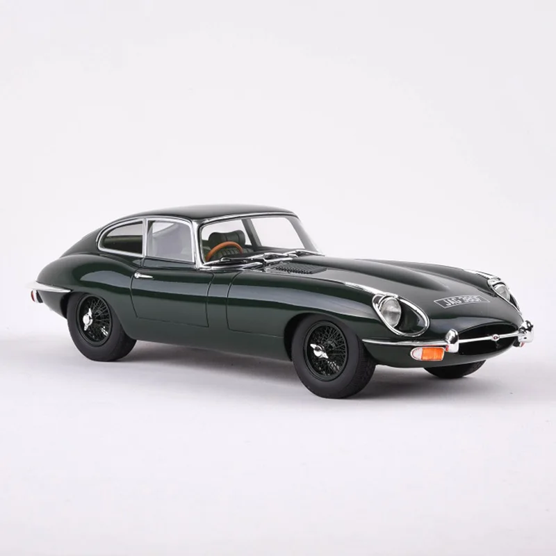 

Смола 1:18 Масштаб 1968 E-Type Coupe Серия 2 Модель автомобиля зеленая для взрослых Классическая коллекция Подарочный дисплей сувенирное украшение