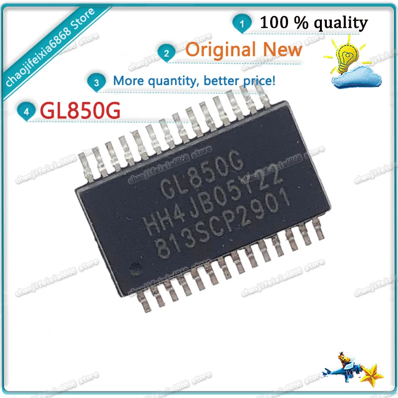 5PCS-lot-GL850G-GL850-SSOP28-GL850G-HHY22-USB-2-0-central-controller ...