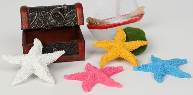 Starfish Sea Star Artificial Beach Ornament Ocean Wall Party Decor Cameras  for Photography Props Photo Background