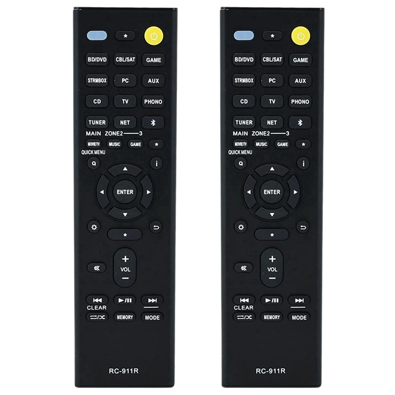 2X Rc-911R Per Telecomando Amplificatore Di Potenza Av Onkyo Tx-Rz810 Tx-Nr575E