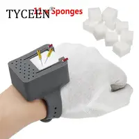 1 Set Wrist Watch with 11 Sponge Blocks Endo Measuring Block Endodontic Files Drill Stand Holder Ruler Autoclavable Dental Lab