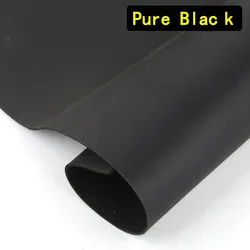 2mm Thick Color - Changing Retro Cowhide Leather - Handmade DIY Top Layer - 20x30cm (Black)