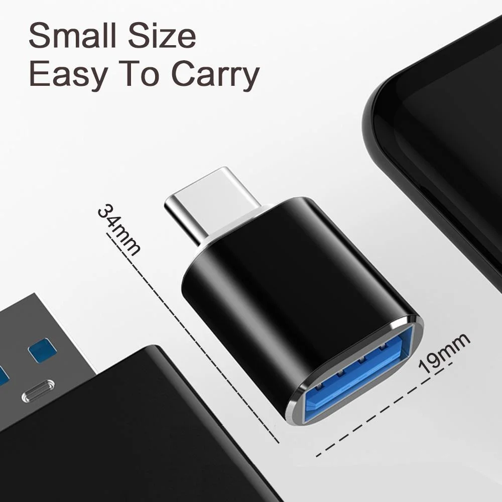 STONEGO USB 3.0 C 타입 OTG 충전기 어댑터 커넥터, PC 맥북 차량용 USB 아이패드용