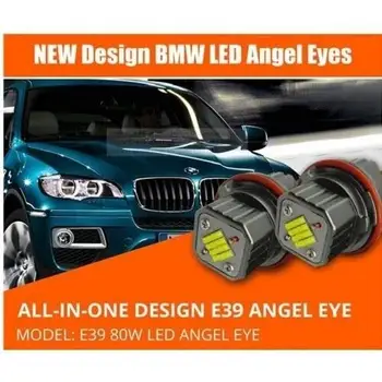 LED Angel Eyes Light 80W CREE All in One, BMW E60 525xi 530xi 545i 550i 04-07 용