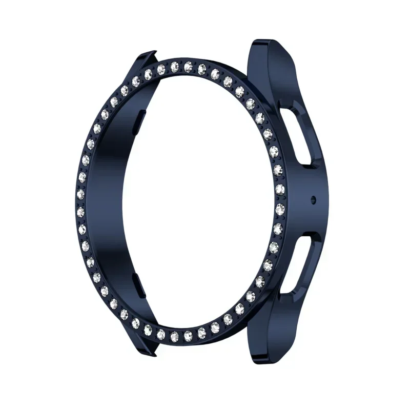 Sparkling Diamond Protective Case for 40mm & 44mm Smartwatches - Shiny Encrusted Cover Without Glass