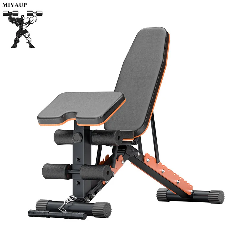 MIYAUP Multi Functional Dumbbell Stool With Adjustable Sit Up Fitness Equipment