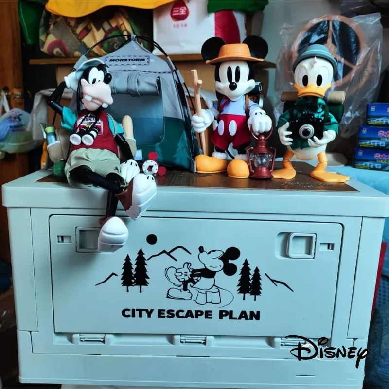 Morstorm Disney City Escape Plan Camping Figure Mickey Donald Duck
