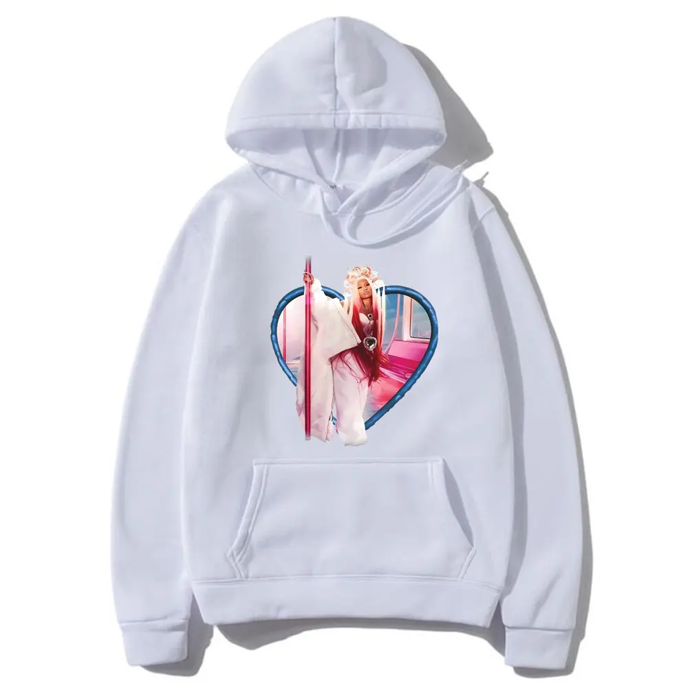 Hot Sale Rap Queen Nicki Minaj Hoodie Men Women's Fashion Oversized Pullover Hoodies Male Vintage Hip Hop Vintage Sweatshirt