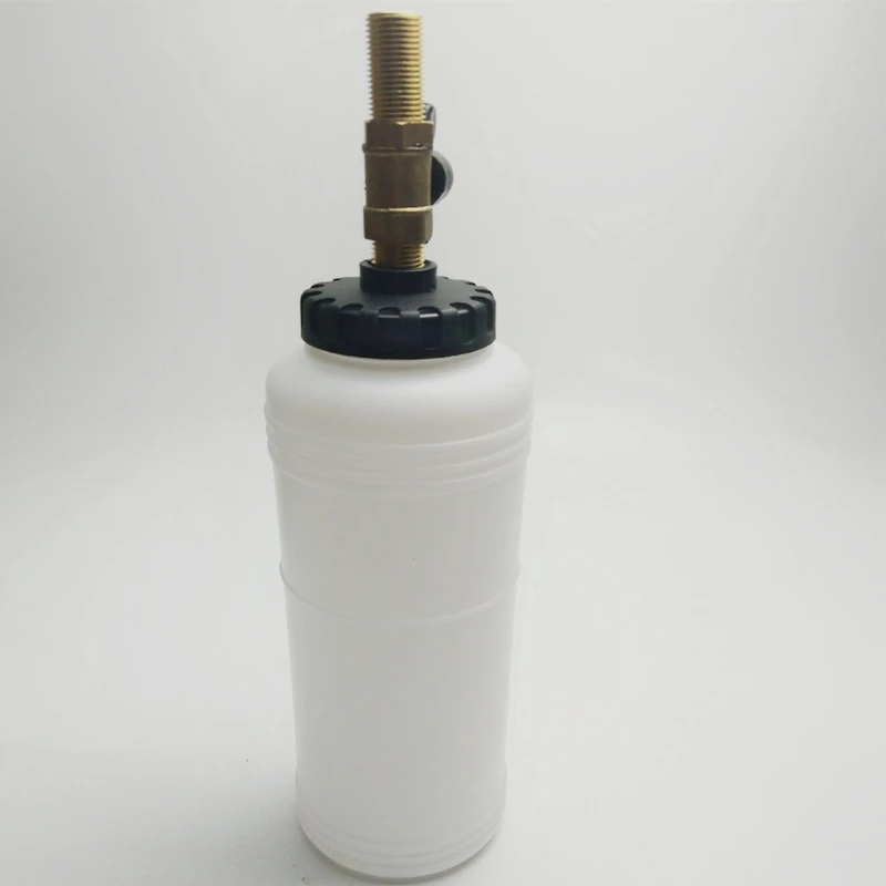 1L 0.75L Capacity Car Brake Bleeder Pumping Fluid Pump Kit Oil Change Purge Tank Tubes Repair Tools Truck Automobile Accessories