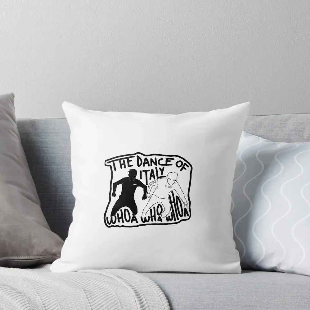 

The Dance Of Italy Unus Annus Sticker Throw Pillow