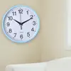 Numerals Wall Clock Stylish Accurate Round Wall Clocks for Easy-to-read Timekeeping Battery Operated Non-ticking Quartz Decor 3