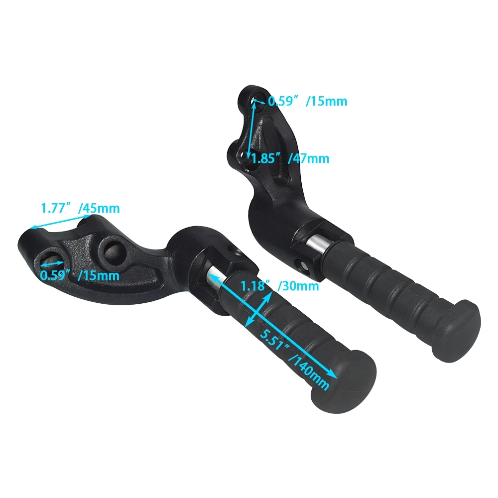 Motorcycle Foot Pegs Rear Passenger Footrest Mount bracket For Indian Scout 2015- Scout Bobber 18-24 Sixty 16-24 Rogue