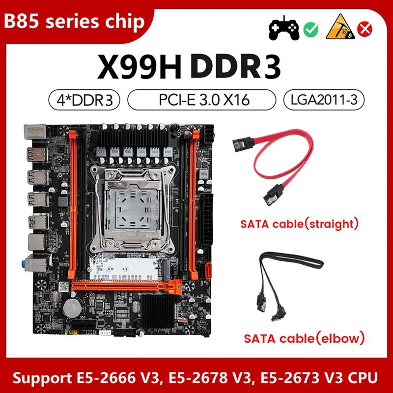 Kit Motherboard X99 | Kit X99 16gb Ddr3 | Kit+2xsata Cable | Server Kit ...