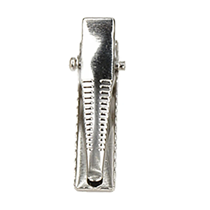 50 Alligator-Haarspangen Aus Eisen – 24 Mm, Schwarz, Für DIY Haar-Accessoires & Basteln