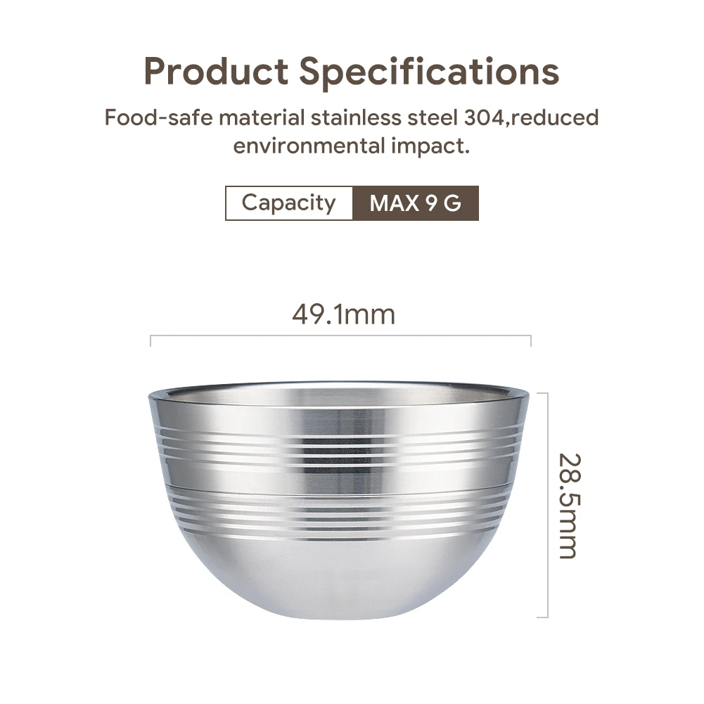 Nur zur Verwendung mit Nespresso Vertuo Next Vertuoline. Wiederverwendbare Edelstahlkapsel, nachfüllbarer Kaffeefilter mit Original-Pod. – Detail 2