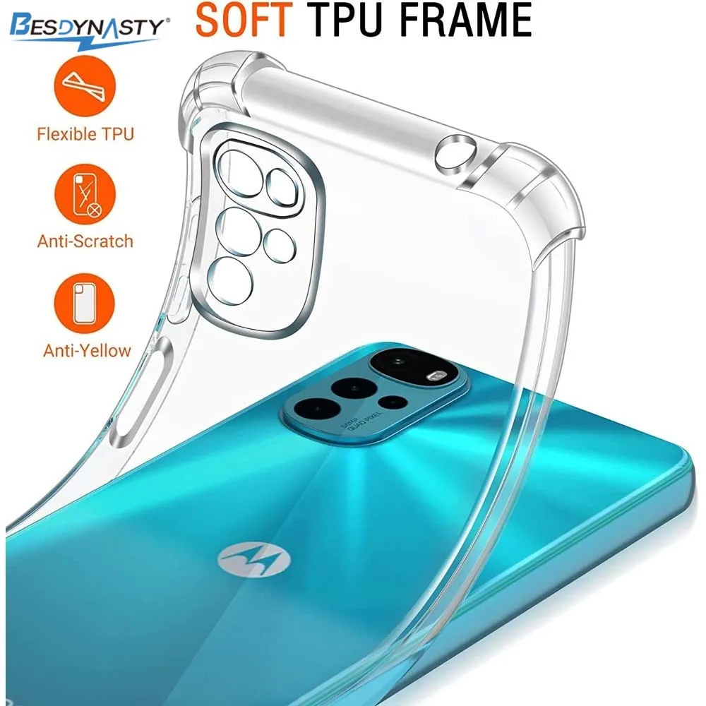 Durable Clear Shockproof Silicone Phone Case