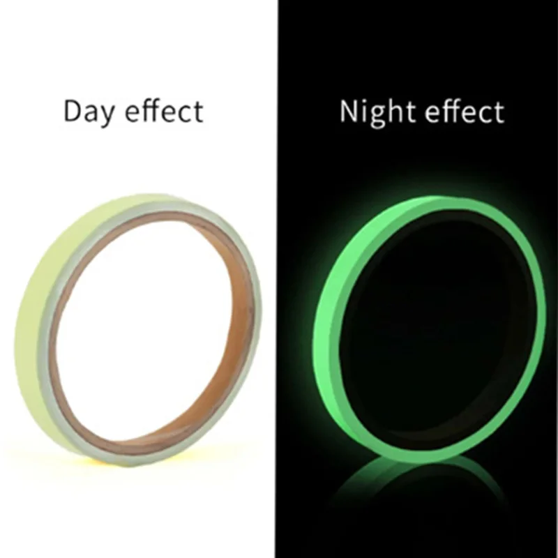 Glow in The Dark Tape Self Adhesive Green Luminous Tape for Fishing Rod Safety Warning Stickers Night Fishing Tool