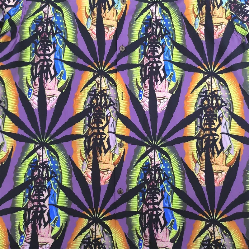 Fashion Trend WACKO MARIA Short Sleeve Shirt Vintage Casual Mens Womens Brand Hawaii WACKO MARIA Shirt Tops 6