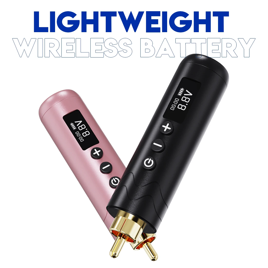 タトゥーマシン用　ワイヤレス電源バッテリー　LED MASTスラブ-タトゥー用の充電式ワイヤレスバッテリー,LED