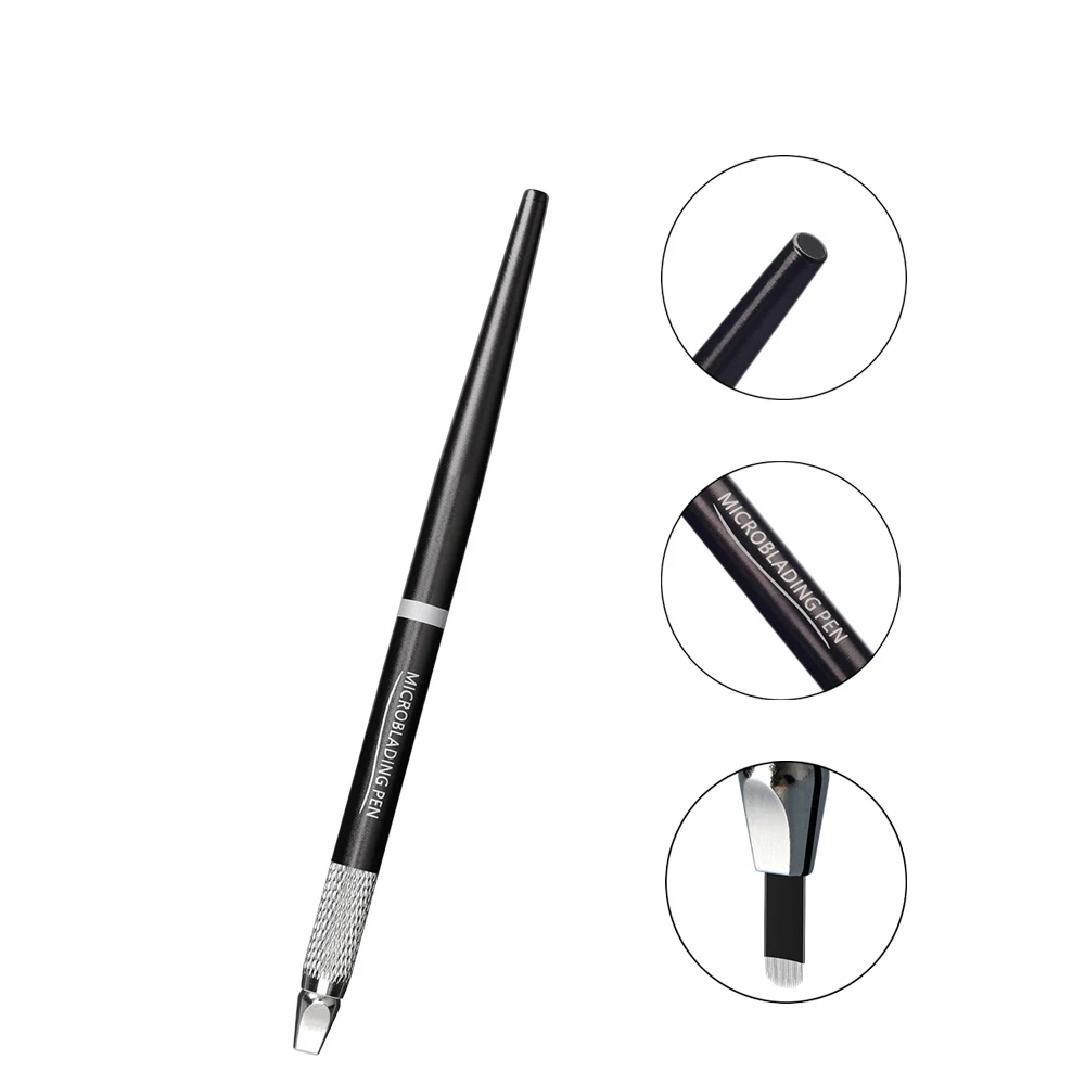 

5pcs Aluminum Alloy 3D Microblading Manual Pen Permanent Makeup Eyebrow Tattoo Pen