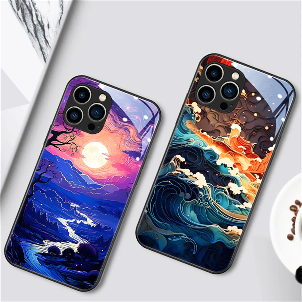 Luxus Punk Ansichten LED Licht Glow Leuchtende Telefon Fall Für Samsung Galaxy S25 S24 S23 S22 S21 S20 FE Hinweis 10 20 Plus Ultra – Detail 12