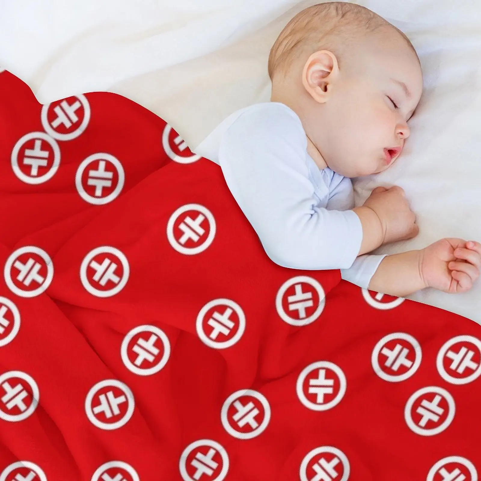 赤い模様の毛布,動く寝具,高級デザイナーの毛布,夏 - AliExpress