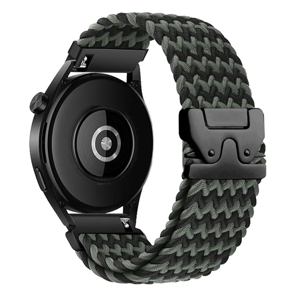 Versatile Parachute Nylon Watch Strap - 20mm/22mm Adjustable Band for Sports and Casual Wear