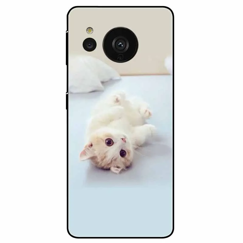 Elegant Black Lion Cats Silicone TPU Protective Case
