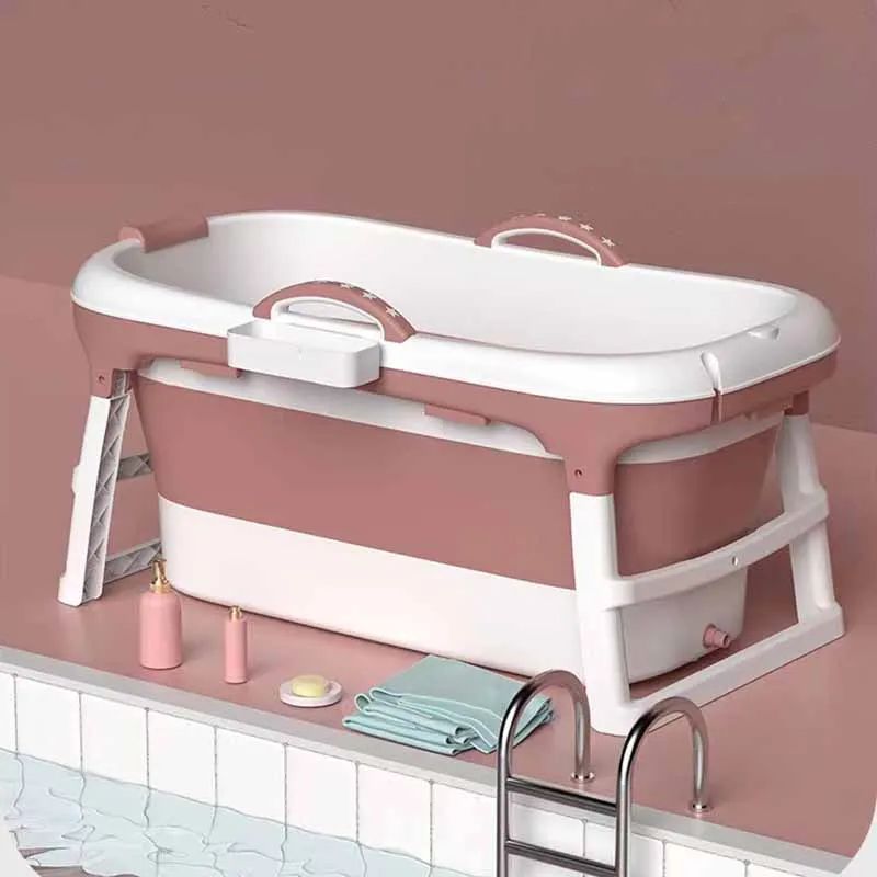 Pool Child Bathtub Folding Portable Newborn Hot Baby Bathtub Spa Plastic Outdoor Banheiras Desdobraveis Bathtub Accessories