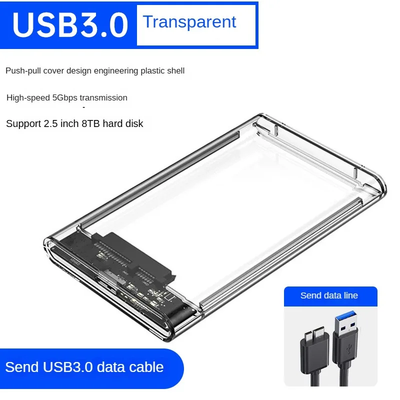 External Hard Drive Enclosure Type-C to SATA