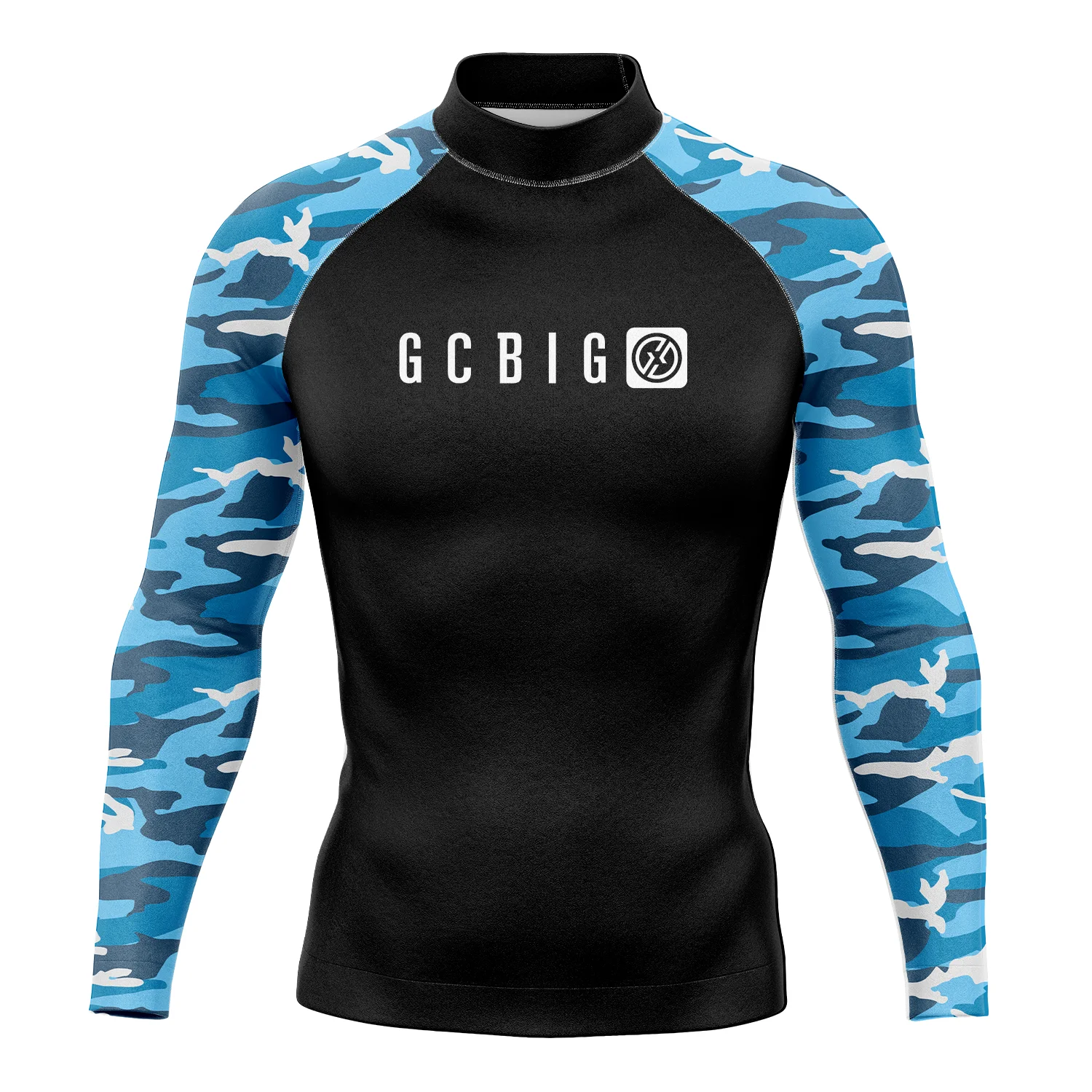 Mens Surf T-Shirt Tops Gym Clothes Swimwear Long Sleeve Swim Floatsuit Uv Tight Rash Guard Surfing Suit Camiseta