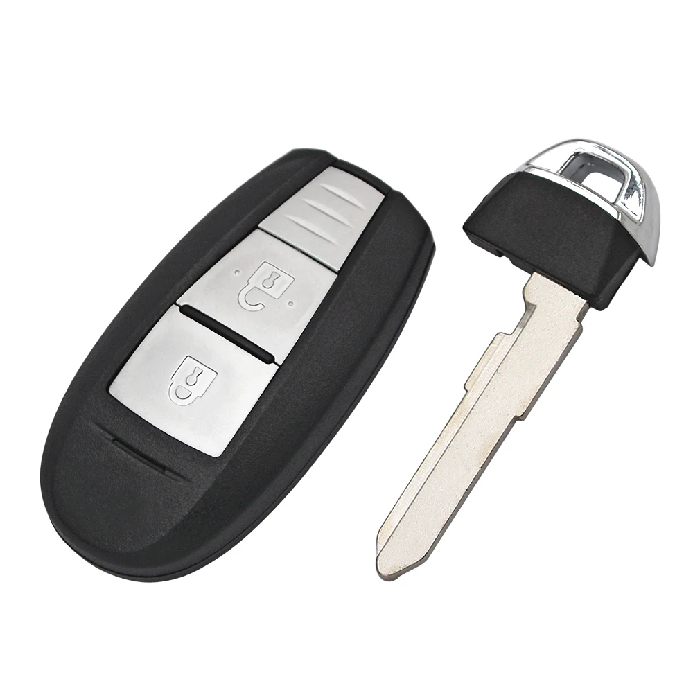 2 Button Smart Remote Key Blank Fob Shell Case for Suzuki Swift SX4 Vitara 2010-TS007 TS008