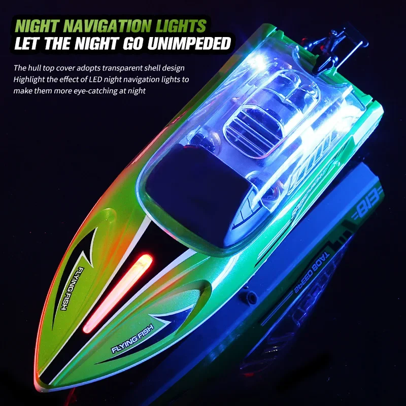 cool stuff rc ship:hot style 25km/h high-speed 2.4G remote control boat  model,electric water rc boats,toys for kids gift box 2