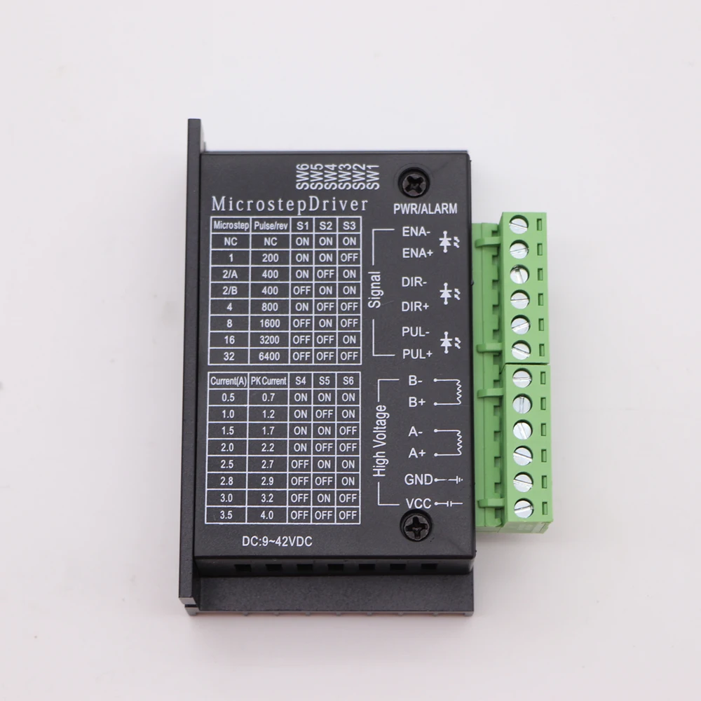 1 3 4pcs Stepper Motor Driver TB6600 Upgrade, Nema 23 Nema17 4A DC9-42V, For NEMA23 Motor, CNC Router Controller For 3D Printer