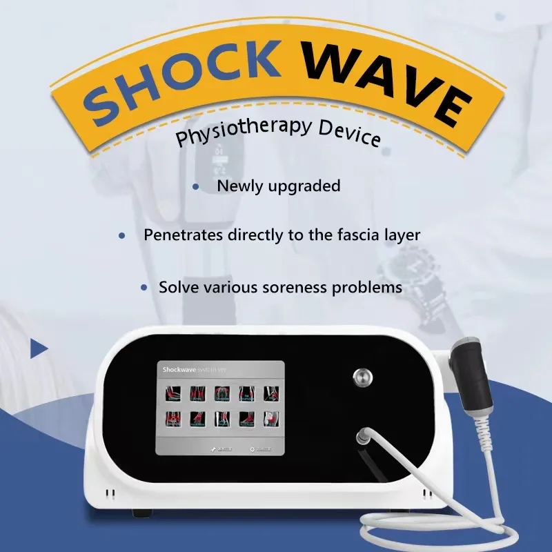 

Shockwave Therapy Machine Relieve Muscle Pain Physiotherapy Shock Wave ED Treatment Extracorporeal Massager