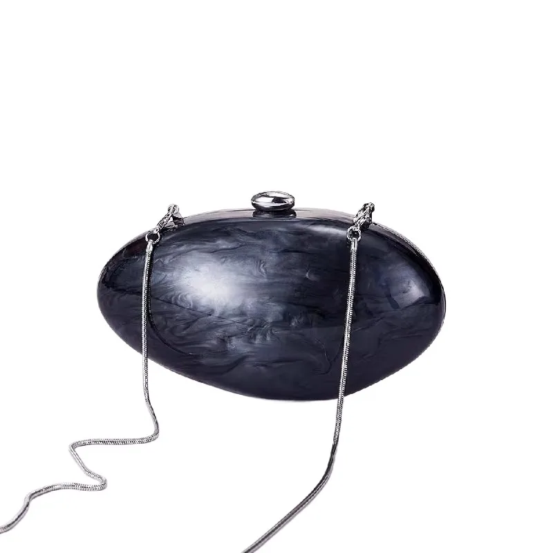 Fashion Acrylic Shell Clutch Evening Bag Shoulder Crossbody Bags With Medium Size Backpack Women Luxury Brand Shopping Cute