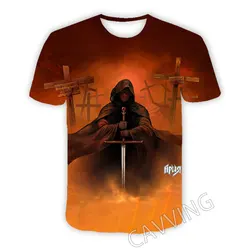Unisex 3D Print ARIA Band Casual Hip Hop Harajuku T - Shirt - XXXL (01)
