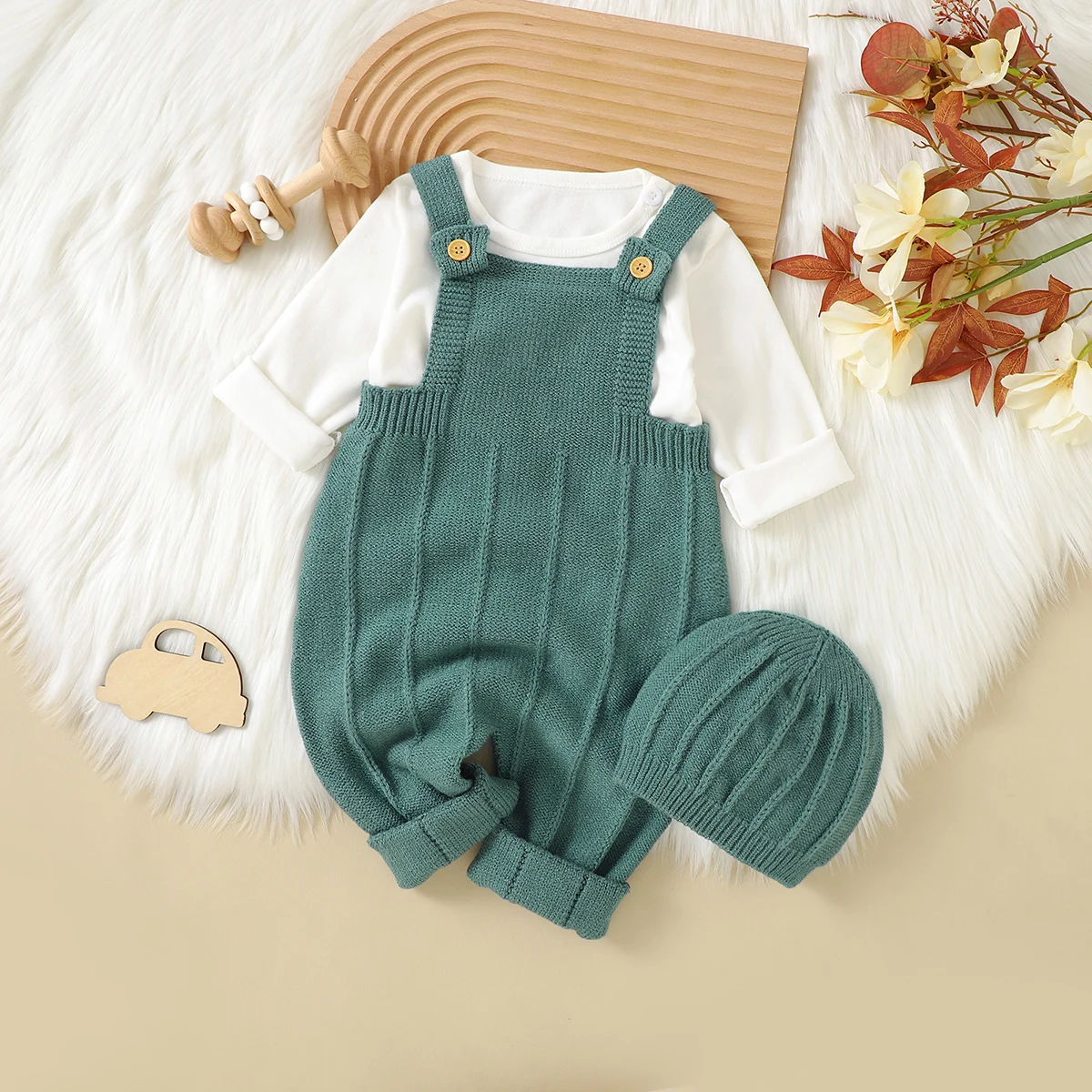 

Knitted Baby Clothes Newborn Costume From 0 3 To 6 12 18 Months Outfit Girl Romper Suit Infants Boys Jumpsuits Toddler Overalls