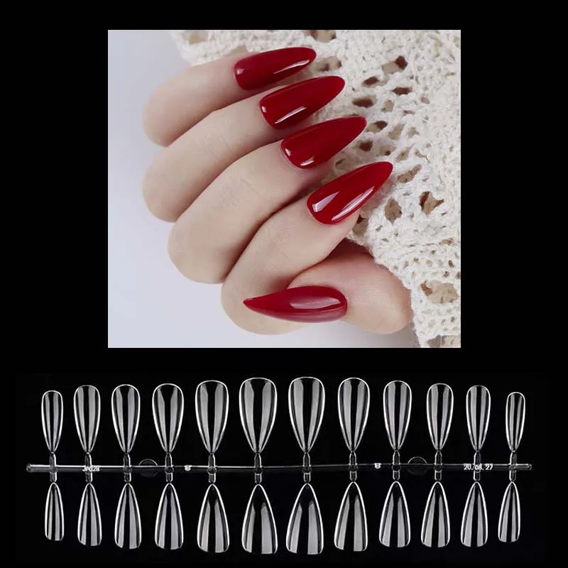 240Pcs American Capsule Nail Tips - Gel Extension System