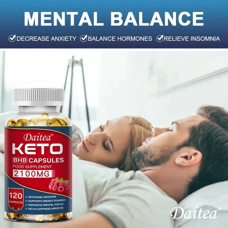 Weight Loss Capsules 2100 mg Ketogenic Enhancer Weight Management Fat Metabolis