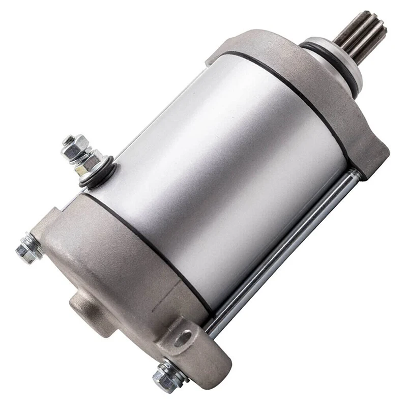 2 PCS Starter Motor & Bendix For Yamaha Grizzly 600 YFM600 595cc Engine OEM: 4WV-15650-02-00 4WV-15570-01-00 Moto Accessories