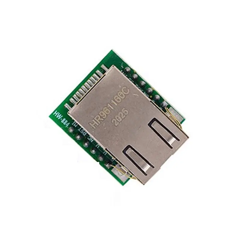 【선물】USR-ES1 W5500 모듈 Wiz820io 네트워크 인터페이스 카드용 SPI 이더넷 ETH 모듈