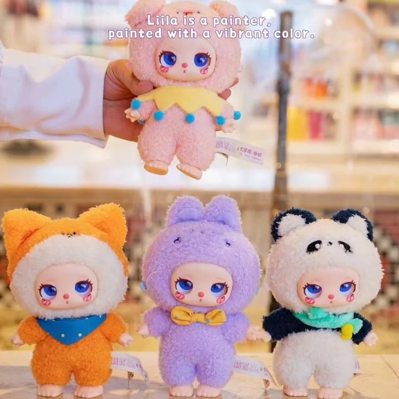 Liila's Zoo&Liila's Lucky-cat ぬいぐるみ２個ゼット LIILA'S ZOO Lucky Cat Series V2 Plush Blind Box