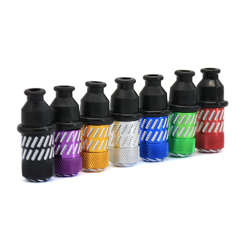 1Pcs Creative Mini Storage Portable Detachable Washable Metal Tube Nipple Tobacco Smoking Accessories with Rubber Mouthpiece Smoking Accessories Tobacco Smoking Accessories