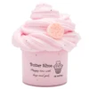 70ml Scented Cookies Butter Slime Kit - Blue Pink Charms Slime Soft Fluffy Putty DIY Sludge Christmas Birthday Gift Toys 3