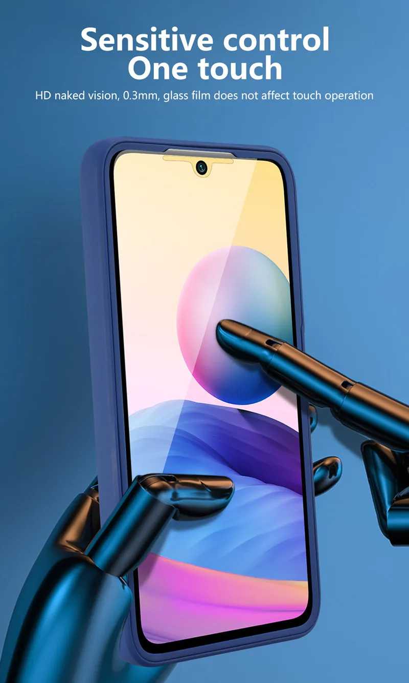 360 Full Body Cover For Xiaomi 11 Lite 5G NE 12 11T Poco X3 X4 Pro Double Clear Case Redmi Note 11S 10 11 Pro 9T 9AT 9C _voghion.com