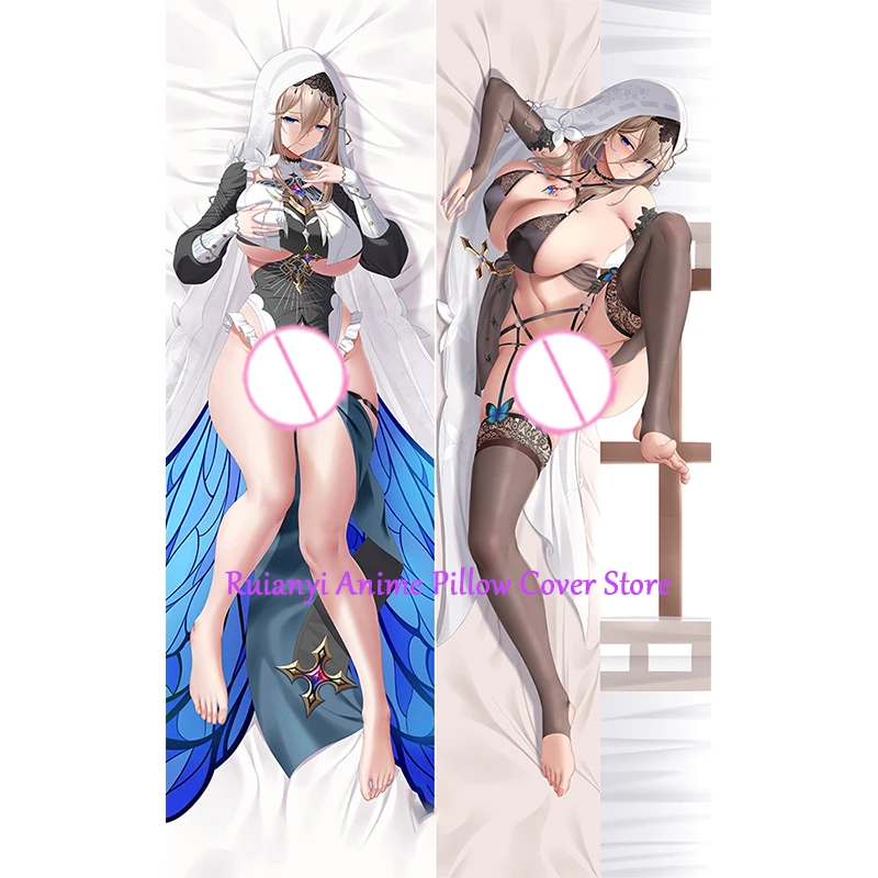 

Dakimakura Anime Beautiful Girl Double-sided Pillow Cover Print Life-size body pillows cover Adult pillowcase 2024